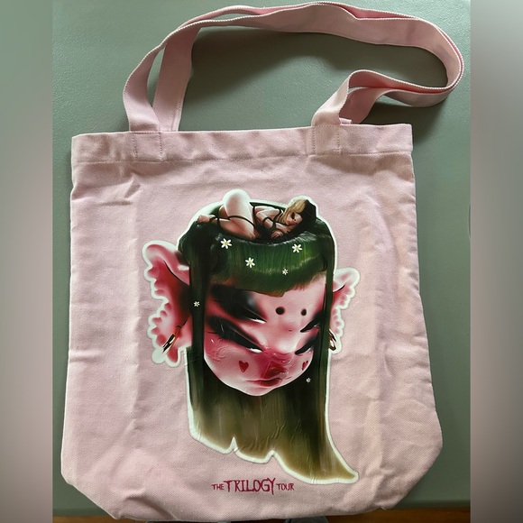 Handbags - NEW!! OFFICIAL Melanie Martinez Crybaby’s Trilogy Tour Tote- Pink (NWOT)